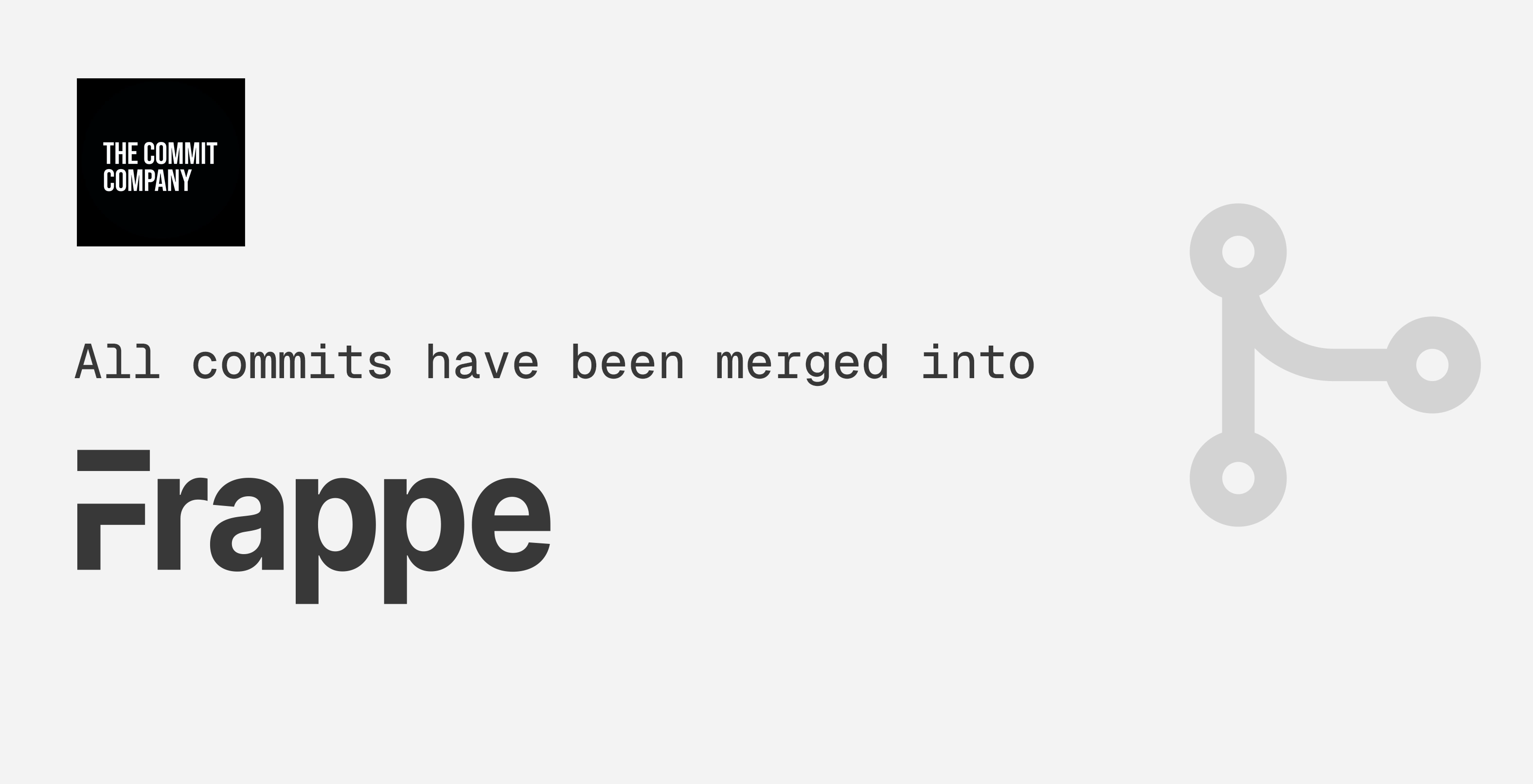 Announcing our acquisition by Frappe - Cover Image